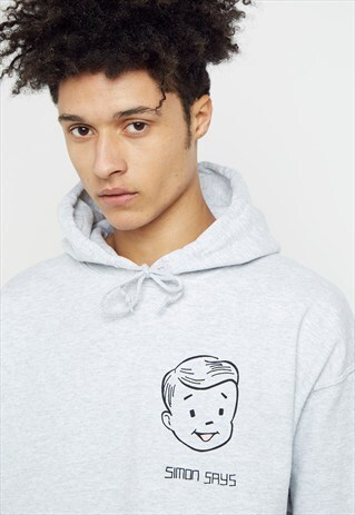 SIMON SAYS GREY HOOD