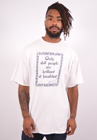 VINTAGE T-SHIRT TOP WHITE