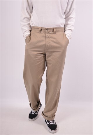 VINTAGE DOCKERS CHINO TROUSERS KHAKI