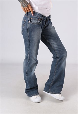 BOOTCUT LEVIS 544 DENIM JEANS VINTAGE UK 12 (C9DK)