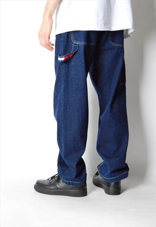VINTAGE 90S BLUE TOMMY HILFIGER JEANS