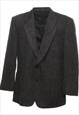 Vintage Herringbone Tweed Blazer - XL