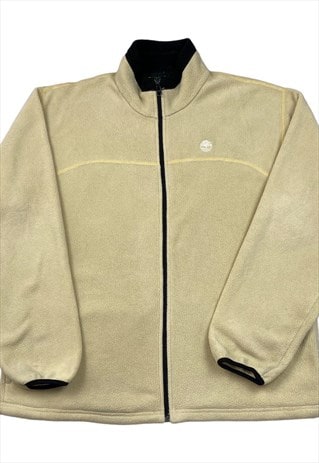 Timberland Vintage Men's Cream Fleece Jacket
