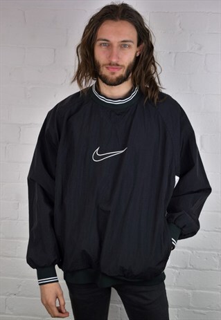 VINTAGE 90'S NIKE NYLON PULLOVER SPORTS JACKET