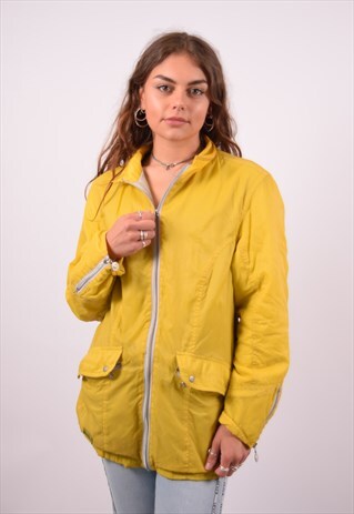 VINTAGE VERSACE JACKET YELLOW
