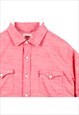 VINTAGE 90'S LEVI'S SHIRT SHORT SLEEVE BUTTON UP PINK MEDIUM