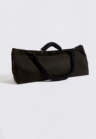 YOGA DA, YOGA BAG BLACK COTTON