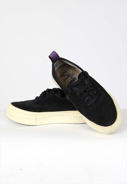 Eytys Suede Leather Trainers Black EU36