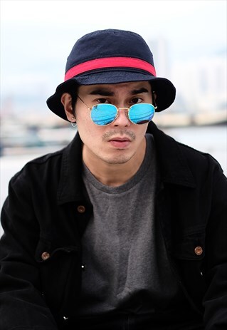 CLASSIC ROUND SUNGLASSES - BLUE