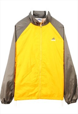 Vintage 90's Adidas Windbreaker Jacket Full Zip Up