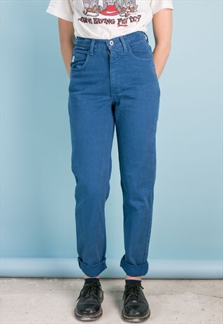 VINTAGE MOM GUESS JEANS LIGHT BLUE