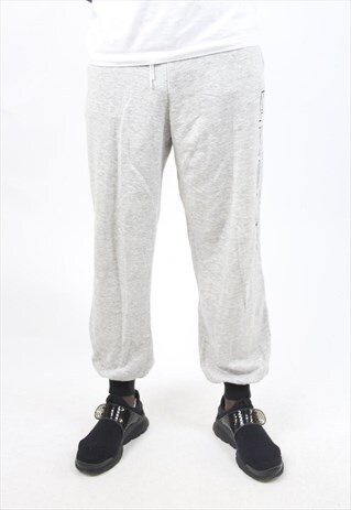 VINTAGE PUMA GREY 90'S TRACKSUIT BOTTOMS