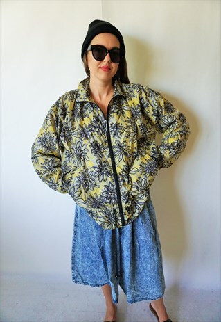VINTAGE WINDBREAKER PARACHUTE TRACKSUIT SPORTS JACKET RUN