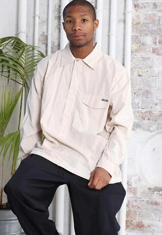 VINTAGE TRUSSARDI SHIRT BEIGE