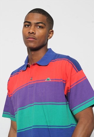 VINTAGE ROBE DI KAPPA POLO SHIRT MULTI-COLOURED