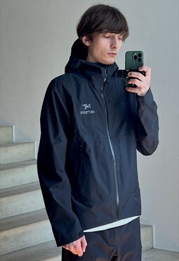 ARCTERYX Jacket Zeta SL Gore Tex Shell Coat Black