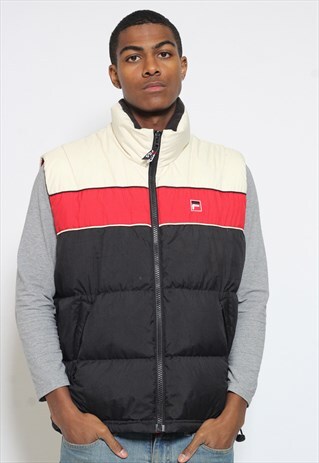 VINTAGE FILA PUFFER GILET