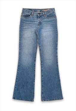 Volcom light blue bootcut jeans