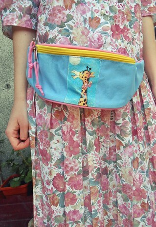 VINTAGE GIRAFFE BUMBAG