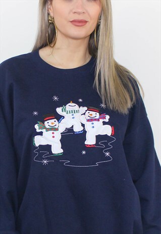 VINTAGE 90'S OVERSIZED CHRISTMAS SWEATSHIRT