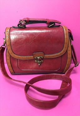 90's Vintage Dancing Days By Banned Bag Red