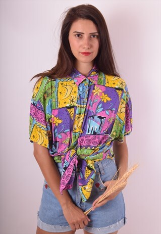 VINTAGE SHIRT FESTIVAL PRINT 90'S (660)