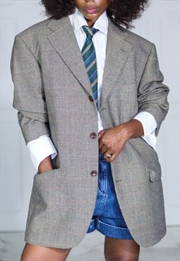 Vintage blazer in pure new wool