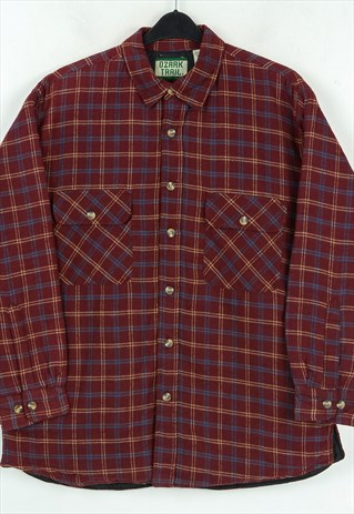 OZARK TRAIL LUMBERJACK JACKET INSULATED CHECK COAT TRUCKER