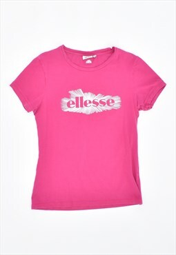 Vintage 90's Ellesse T-Shirt Top Pink