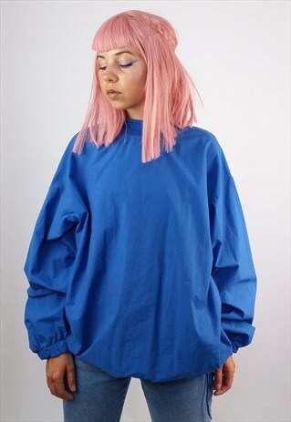 VINTAGE 90'S OVERSIZED UNISEX JUMPER / WINDBREAKER