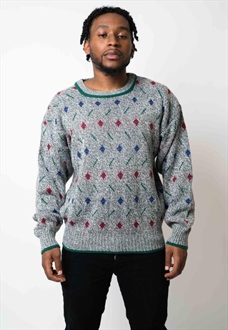 VINTAGE PATTERNED JUMPER