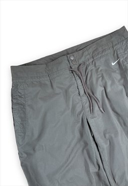 Nike Vintage Y2K Grey 3/4 length shorts Embroidered swoosh