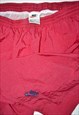 VINTAGE 90S  NIKE EMBROIDERED LOGO SHORTS SIZE S