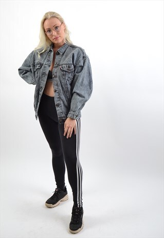 LEVI'S ACID WASH DENIM JACKET GDF1959