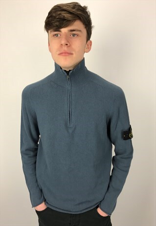VINTAGE STONE ISLAND KNIT PULLOVER