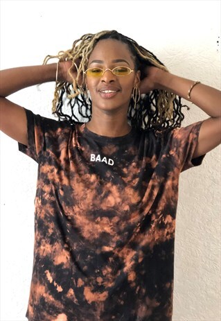 BAAD T-SHIRT BLACK NEO CLASSIC TIE&DYE