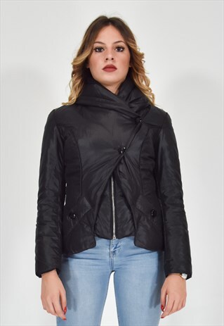 VERSACE JEANS CASUAL BLACK JACKET