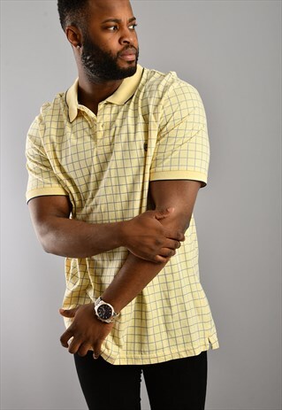 RALPH LAUREN CHECK CHAPS POLO T-SHIRT PS791