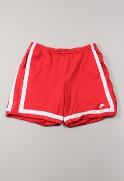 Vintage Nike Shorts in Red Summer Gym Sportswear 3XL