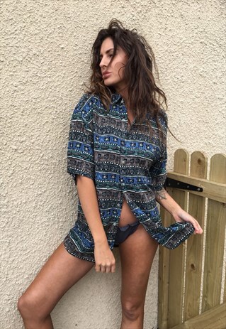OVERSIZED RETRO 90S 80S VINTAGE UNISEX FESTIVAL SHIRT