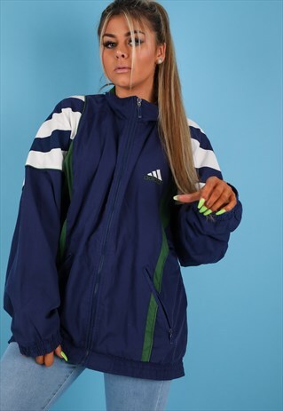 VINTAGE ADIDAS SHELL JACKET IN MULTI NJ641