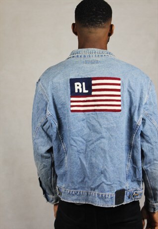 VINTAGE / EARLY 90'S / RALPH LAUREN / DENIM JACKET