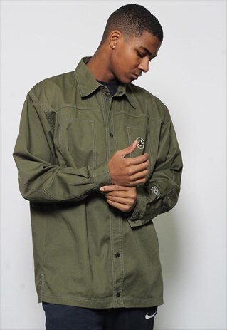 VINTAGE CONVERSE SHIRT GREEN