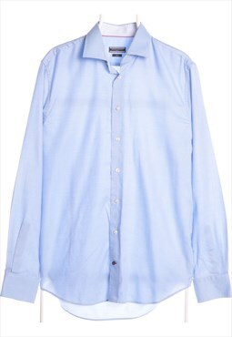 Vintage 90's Tommy Hilfiger Shirt Embroidered Long Sleeve Bu