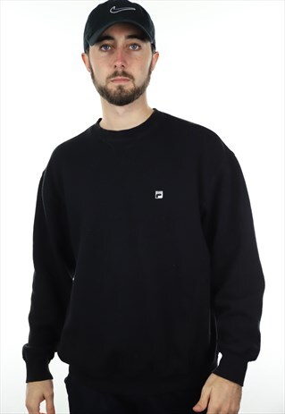 VINTAGE FILA SMALL LOGO SWEATSHIRT JUMPER