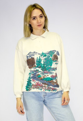 VINTAGE 1990'S ALPINE SWEATSHIRT