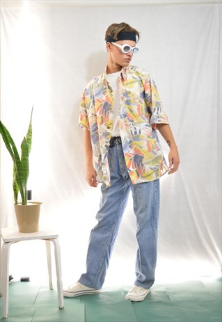VINTAGE COLOURFUL SUMMER SHIRT