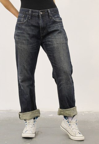 VINTAGE LEVI'S 527 BLUE MOM JEANS