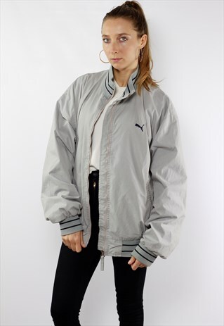 PUMA WIND BREAKER / BOMBER JACKET PUMA / GREY