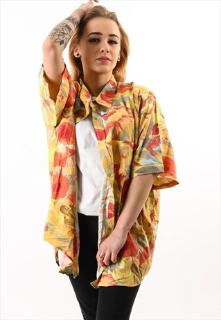 VINTAGE PATTERN SHIRT PSAW512
